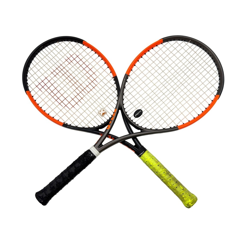 Wilson Burn 100LS Tennis Racket Set V2.0 / V3.0 Graphite Power Spin 18x16 4 1/4"